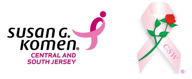 breast health center supporters' logos