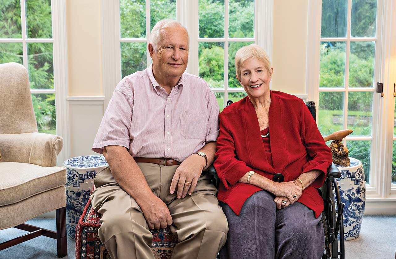 Princeton HealthCare System Foundation Board Member Norman Klath and wife, Nancy Klath