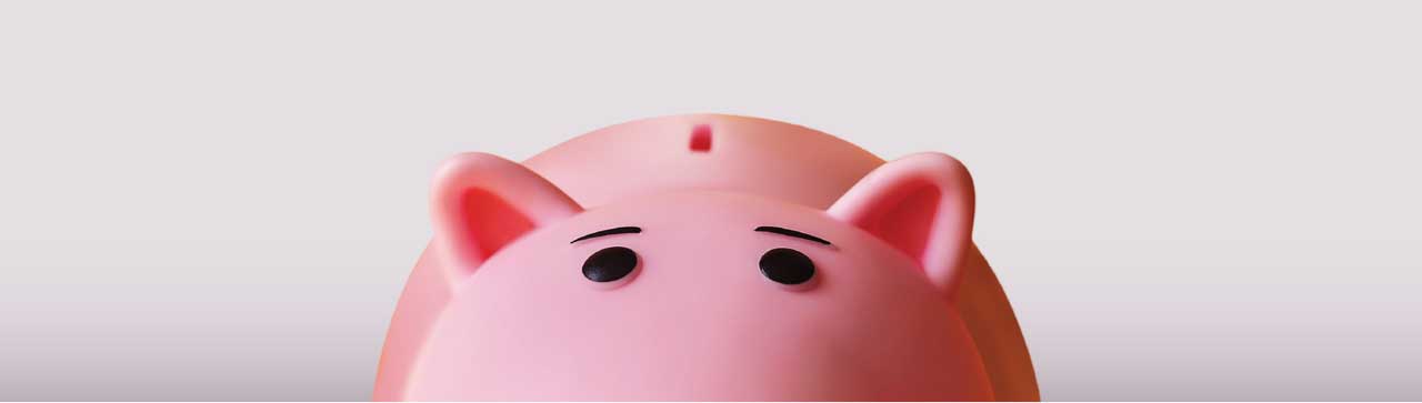 Photo illustration of piggy bank